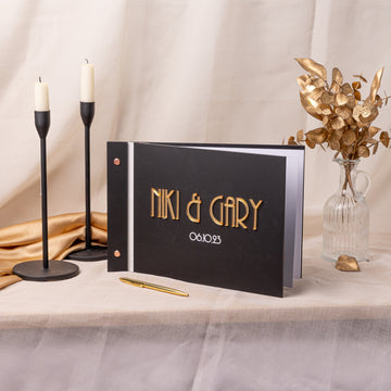 Acrylic Guestbook A4 - Great Gatsby Collection