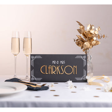 Top Table Sign - Great Gatsby Collection