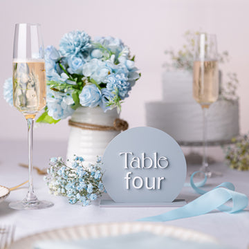 Circle Table Number