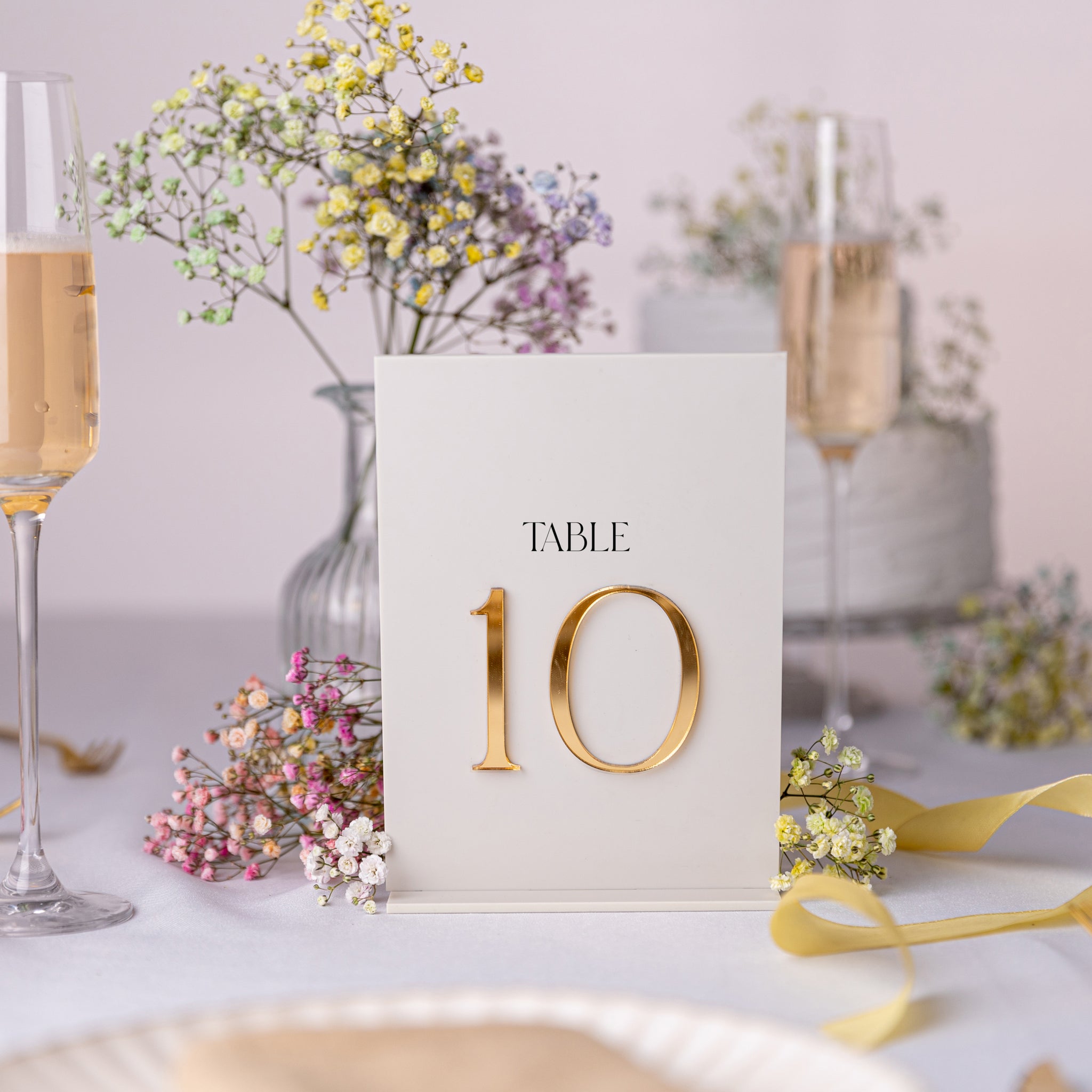 Table Number - Country Cottage Collection