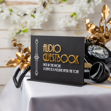 Guestbook Sign - Great Gatsby Collection