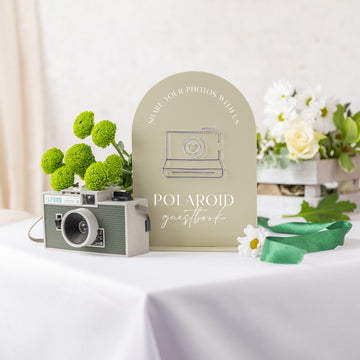 Polaroid Guestbook Table Sign - Full Circle Collection