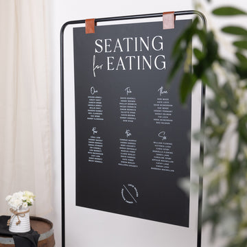 Acrylic Table Plan - The Line Collection