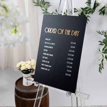 Order of the Day Sign - Great Gatsby Collection